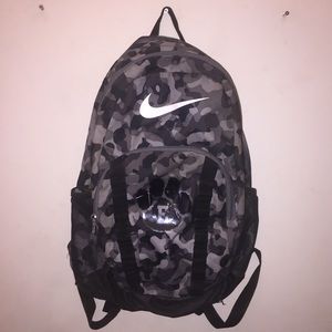 Nike Grey Camo Backpack